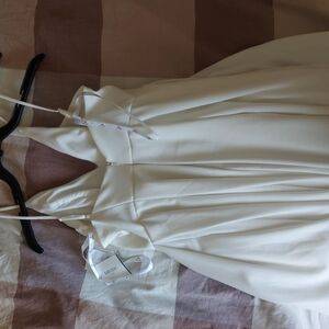 Davids Bridal Elegant White Dress